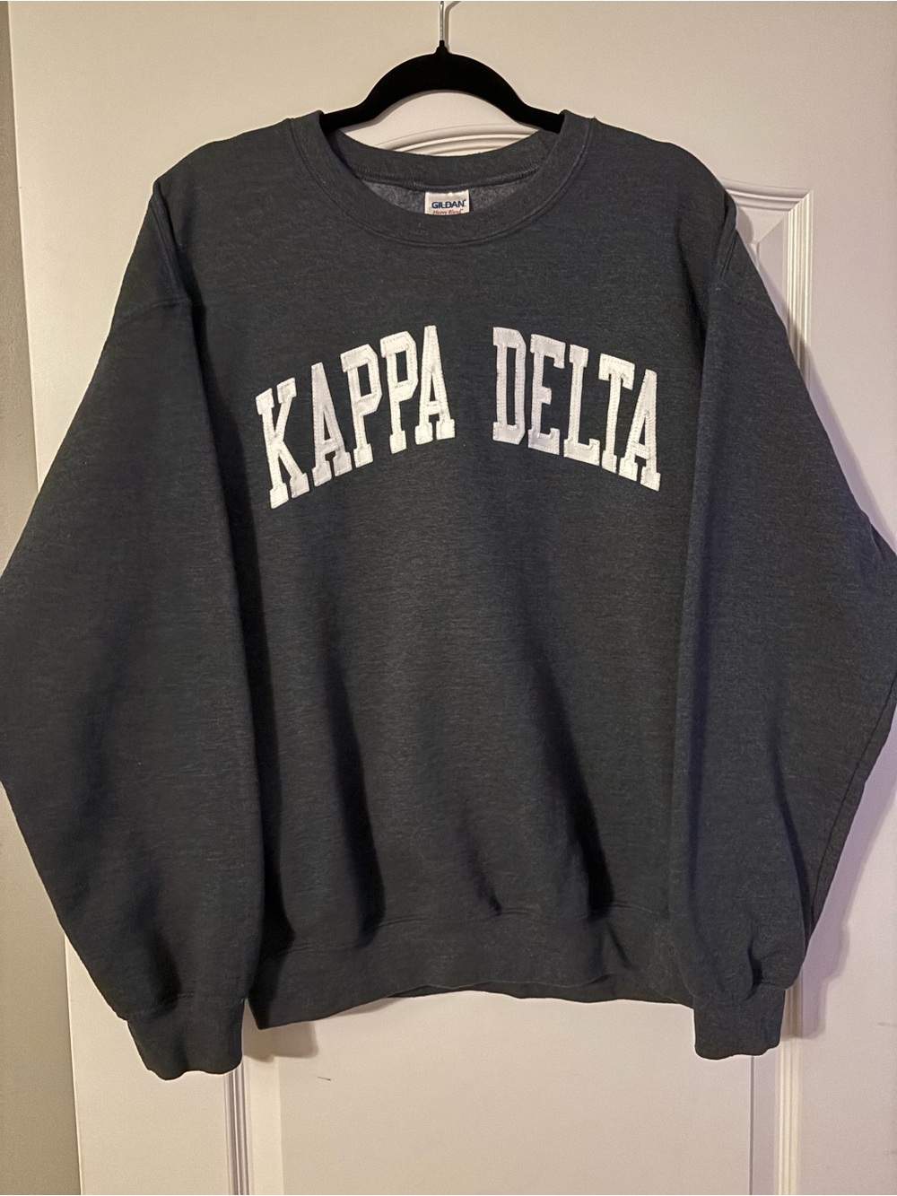 Kappa Delta Charcoal Crewneck Sweatshirt